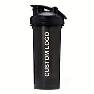 Wholesale Logo Custom Shaker Plastic Cups Eco-Friendly Portable with Lid Fitness <b>Gym</b> <b>Protein</b> Sport BPA Free Sample - Product Image 4