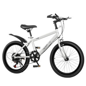 Bicicletta da Montagna per Bambini Ollie's Little Mountain da 22 Pollici per 6-12 Anni con Forcella Ammortizzata, Doppio Freno e Pneumatici Antiscivolo - Product Image 1