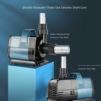 Pompe à eau submersible multifonctionnelle en plastique Jingye pour aquarium, aspiration silencieuse, conversion de fréquence, petits poissons