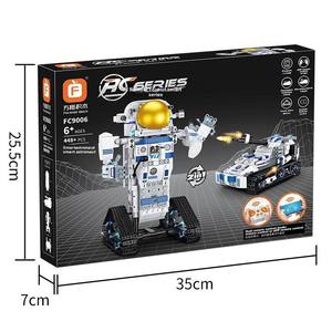 Blocs de construction FC9006 en plastique ABS, robot programmable, jouet d'assemblage électrique, cadeau éducatif pour garçons, intelligent - Product Image 2