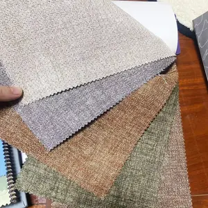 Meilleure qualité de tissu de rideau en lin de canapé de luxe de style nordique fournisseur d'usine de la Chine avec des caractéristiques de voilage et d'occultation Style Jacquard