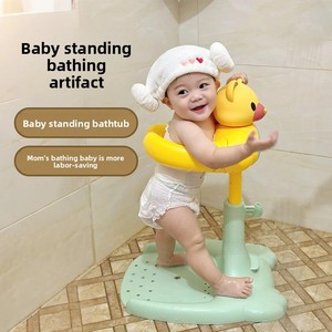 Table de Bain sur Pied en Plastique Bebebear Petit Ours pour Bébé, <span class=keywords><strong>Baignoire</strong></span> pour Nouveau-Né et Jeune Enfant - Product Image 6