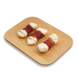 Camilan Anjing Tulang Ayam Terikat Berkualitas Tinggi OEM, Mudah Dicerna untuk Kesehatan Gigi Anjing - Product Image 3