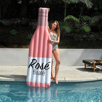 Gros Flotteur gonflable de piscine de bouteille de vin pour l'usage résidentiel ou scolaire à la maison pour des parties de piscine d'été