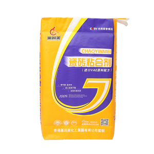 Bolsa de Válvula Vacía para Adhesivo de Azulejos, <span class=keywords><strong>Saco</strong></span> Tejido de PP con Válvula Cosida para Envasado de Polvo de Construcción y Mezclas Secas - Product Image 2