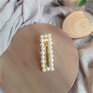 PL กิ๊บติดผมไข่มุกแท้สำหรับผู้หญิ<span class=keywords><strong>ง</strong></span>เครื่อ<span class=keywords><strong>ง</strong></span>ประดับผมแฟชั่น<span class=keywords><strong>โช</strong></span>ว์ปาร์ตี้ตามสั่ง - Product Image 4