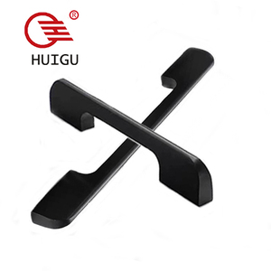Alliage d'aluminium à double trou/HUIGU Poignée de <span class=keywords><strong>tiroir</strong></span> de meuble de cuisine <span class=keywords><strong>Tiroir</strong></span> <span class=keywords><strong>Porte</strong></span> en bois <span class=keywords><strong>Porte</strong></span> d'armoire Utilisation de la <span class=keywords><strong>porte</strong></span> de bibliothèque - Product Image 2