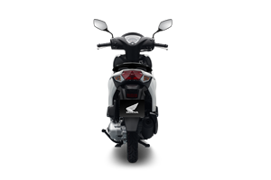 มอเตอร์ไซค์สีขาวสุดหรู 110 ซีซี เกียร์ออโต้ น้ำหนักเบา เหมาะสำหรับในเมือง ประหยัดน้ำมัน เครื่องยนต์ 4 จังหวะ ใช้เชื้อเพลิงเบนซิน จากผู้จำหน่ายมอเตอร์ไซค์ - Product Image 4