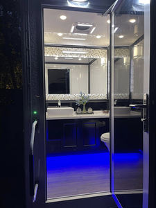 Meilleure vente Australie <span class=keywords><strong>Nouvelle</strong></span>-Zélande Remorque WC climatisée <span class=keywords><strong>de</strong></span> luxe à 2 cabines pour concert en plein air - Product Image 5