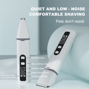Kit <span class=keywords><strong>de</strong></span> Afeitadora Eléctrica Multifuncional 4 en 1 <span class=keywords><strong>para</strong></span> <span class=keywords><strong>Perros</strong></span>, <span class=keywords><strong>Cortadora</strong></span> <span class=keywords><strong>de</strong></span> <span class=keywords><strong>Pelo</strong></span> Inalámbrica Recargable, Recortadora <span class=keywords><strong>de</strong></span> <span class=keywords><strong>Pelo</strong></span> <span class=keywords><strong>Silenciosa</strong></span> <span class=keywords><strong>para</strong></span> Mascotas, <span class=keywords><strong>Perros</strong></span> y Gatos - Product Image 2