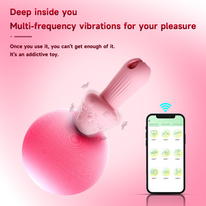 Juguetes sexuales con forma de hongo, consolador vibrador con aplicación Bluetooth para mujeres, estimulador de pezón de clítoris, huevo vibrador, Mini masturbación femenina - Product Image 2