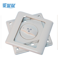 Interrupteur de contrôle de vitesse rotatif série 86 220-240V - Vitesse minimale réglable, installation facile pour ventilateurs/pompes/souffleurs