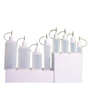 5ml 10ml 20ml 30ml 50ml 100ml 120ml PE Needle Tip <b>Squeeze</b> Glue <b>Bottles</b> for Paint Quilling Craft - Product Image 6