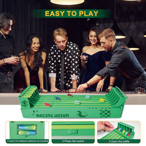 Party Entertainment Gamens Mini tableau portable à piles 6 jeux de table de course de chevaux pour les amis de la famille - Product Image 4