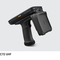 Lector RFID UHF Portátil Chainway con Android, Pantalla de 5.2 Pulgadas, Lector de Códigos de Barras 1D/2D NFC de Largo Alcance, Colector de Datos