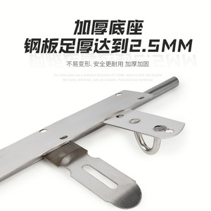 Stainless Steel Door <b>Window</b> Bolt 6 8 12 Inch Heavy Duty Anti Theft Surface Mounted <b>Security</b> <b>Lock</b> For Drawer - Product Image 4