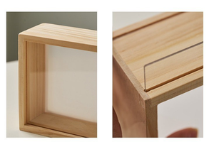 <span class=keywords><strong>Cadre</strong></span> <span class=keywords><strong>photo</strong></span> vertical éclairé par LED, <span class=keywords><strong>cadre</strong></span> <span class=keywords><strong>en</strong></span> <span class=keywords><strong>verre</strong></span> transparent double face, <span class=keywords><strong>cadre</strong></span> <span class=keywords><strong>en</strong></span> bois <span class=keywords><strong>3D</strong></span> créatif, veilleuse - Product Image 5