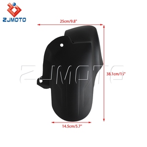 Pour <span class=keywords><strong>Honda</strong></span> <span class=keywords><strong>Forza</strong></span> <span class=keywords><strong>350</strong></span> 2020-<span class=keywords><strong>2023</strong></span> noir garde-boue garde-boue arrière protecteur anti-éclaboussures pas de perçage Installation facile - Product Image 6