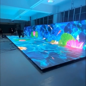 Pantalla LED Portátil Programable LEDTAO P3.91 para Interiores, <span class=keywords><strong>Video</strong></span> 3D Interactivo, Alfombra de Baile LED Activada - Product Image 5