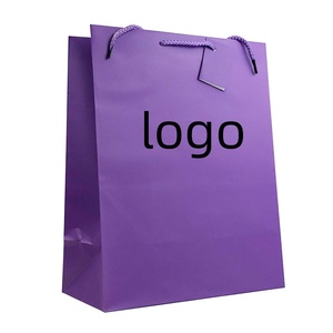 Brown Classic <b>Biodegradable</b> <b>Paper</b> Bag with Custom Printed Foil Gold Logo Custom Size Handle for Durable Gift Shipping Bags - Product Image 1