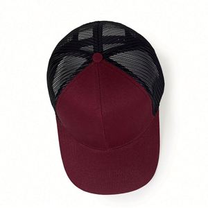 Factory Custom Embroidery Logo 7-Panel Trucker Cap Curved Brim Mesh Fashion <b>Summer</b> Outdoor Trucker <b>Hat</b> - Product Image 6