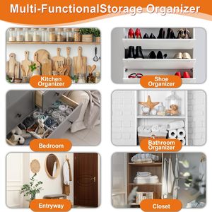 35 Pockets Over The Door Organizer Mesh <b>Shoe</b> Storage Hanging Closet Organizer White Rectangle <b>Hook</b> Type - Product Image 5