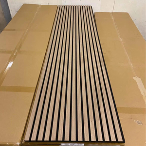 Panneau mural acoustique 600*2400mm MDF et <span class=keywords><strong>feutre</strong></span> Panneau mural insonorisé - Product Image 1