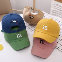 Gorra de Béisbol de Algodón Bordada para Niños, Gorra de Béisbol Ajustable para Niños y Niñas, Gorra de Béisbol Informal de Algodón para Niños