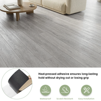 Dalles de sol LVT professionnelles chinoises durables et imperméables pour intérieur, revêtement de sol vinyle LVT, planches de sol vinyle SPC pour chambre à coucher