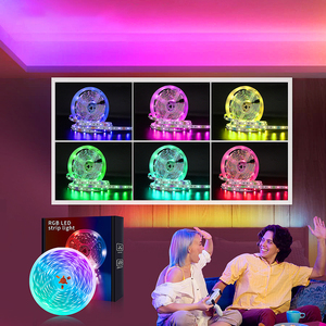Luces Decorativas para Techo de Casa, Impermeables IP65, Cadena de Luces RGB 5050 con Control Remoto, Luces <span class=keywords><strong>LED</strong></span> para Decoración de Exteriores del Hogar - Product Image 5