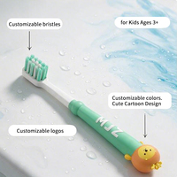 Brosse à dents pour enfants, emballage personnalisé, poils personnalisés, impression de logo, multi-pack, usine certifiée CE FDA