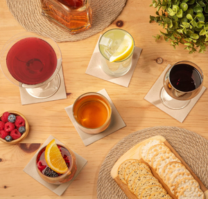 Nhà Máy Bán Buôn Bột Giấy Tre Biểu Tượng Tùy Chỉnh 1/4 Gấp Cho Nhà Hàng Cocktail Khăn Ăn - Product Image 6