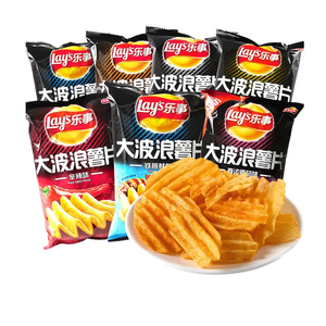 Snacks exóticos para patatas fritas, bolsa ondulada para patatas fritas, 70g, gran oferta - Product Image 5
