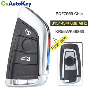 CN006095 315 434 868MHz <strong>PCF7953</strong> <strong>Chip</strong> <strong>CAS4</strong>+<strong>FEM</strong> KR55WK49863 Upgraded <strong>3</strong> Button Remote Key Fob for BMW 1 2 <strong>3</strong> 4 5 6 7 Series X3 M2 - Product Image 3