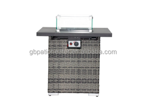 Rattan Furnitures Factory Direct Selling Hot Sale Modern Garden <strong>Table</strong> Top Portable <strong>Fire</strong> <strong>Pit</strong> - Product Image 3