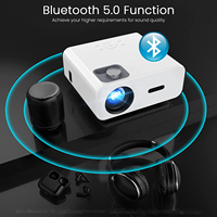 Proyector Portátil Mini 1080P con WiFi 5G y Espejo de 8500 Lúmenes para Teléfono Inteligente, Cine en Casa, Video, BT, Venta al por Mayor de Fábrica