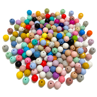Perles en silicone de qualité alimentaire sans BPA de 12 mm pour la fabrication de stylos et accessoires, prix d'usine