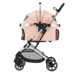 Venta al por mayor <span class=keywords><strong>carrito</strong></span> de 4 ruedas plegable <span class=keywords><strong>para</strong></span> mascotas cochecito doble grande <span class=keywords><strong>para</strong></span> mascotas <span class=keywords><strong>con</strong></span> cochecito <span class=keywords><strong>para</strong></span> gatos grandes perros llevar de viaje <span class=keywords><strong>para</strong></span> llevar <span class=keywords><strong>correr</strong></span> - Product Image 3