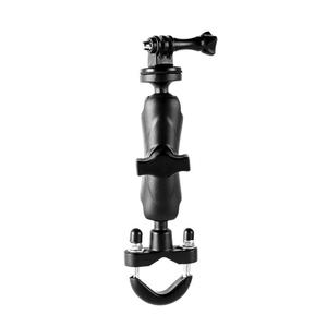 Supporto in alluminio Gopro <span class=keywords><strong>Moto</strong></span> Sfera accessori <span class=keywords><strong>Moto</strong></span> da 1/4 pollici supporto per fotocamera sportiva a rotazione 360 per sedile a specchio - Product Image 1