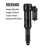 Amortisseur arrière ROCKSHOX Durex DELUXE SELECT 205 mm, commande manuelle par câble, amortisseur à air pour VTT