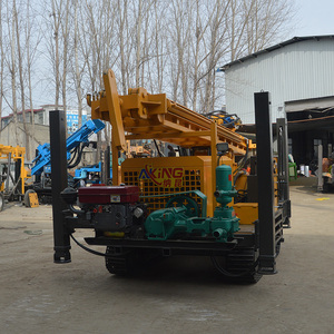 400m di profondità di perforazione di roccia macchina di perforazione di pozzi d'acqua macchina di carotaggio macchina - Product Image 3