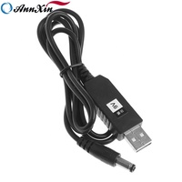 Cable Convertidor de Energía Reductor de Voltaje de 5.5mm X 2.1mm USB DC 9V 12V a DC 5V