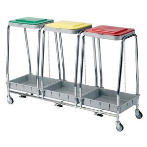 Carrello Porta Borse Triplo Cromato 580 Tr Utility Cart - Product Image 1