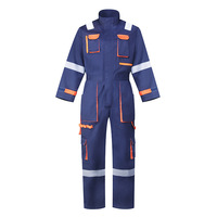Combinaison de vêtements de travail Fr personnalisée la plus vendue avec des bandes réfléchissantes pour champ pétrolifère
