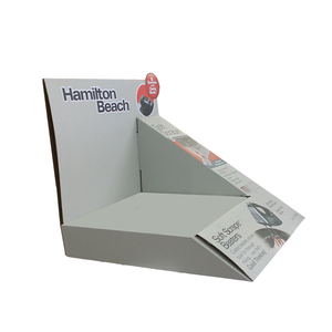 حامل عرض كرتوني مخصص للبيع بالتجزئة، رفوف عرض للمتاجر، حامل لعرض مستلزمات المطبخ - Product Image 3