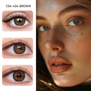 Échantillon gratuit, vente en gros de <span class=keywords><strong>lentilles</strong></span> de contact souples colorées, <span class=keywords><strong>lentilles</strong></span> de contact <span class=keywords><strong>Hidrocor</strong></span> sur ordonnance, <span class=keywords><strong>lentilles</strong></span> de contact colorées naturelles - Product Image 4