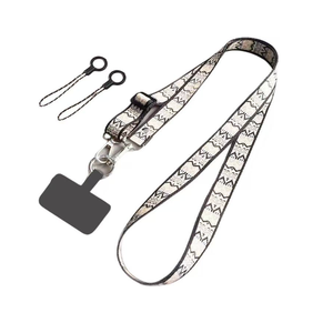 Colorful 6/7/8line Pattern Phone Lanyard PL with Metal Clasp and Keychain Loop for Phone and <b>ID</b> <b>Holder</b> Europa - Product Image 1
