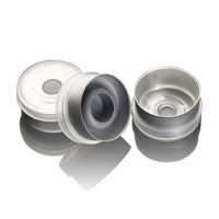 Tapas de plástico de aluminio estériles, coloridas, transparentes, fáciles de arrancar, 13mm, 20mm, para un prensado seguro de viales de vidrio farmacéutico