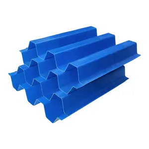 PP PVC lamella clarifier plate sheet, Inclined tube settler media for trickling filter