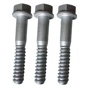 Chine vente en gros voie ferrée tête carrée attaches ferroviaires Rail vis Spike Sleeper vis pointes - Product Image 3